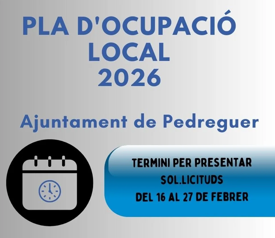 Plan Empleo Pedreguer