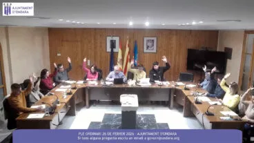 pleno del ayuntamiento de ondara de febrero 2026
