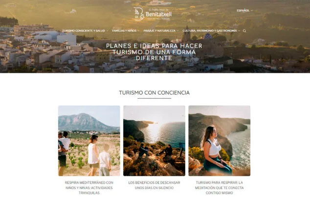 Imagen: Portada del blog 'Respira Mediterrani' de Benitatxell