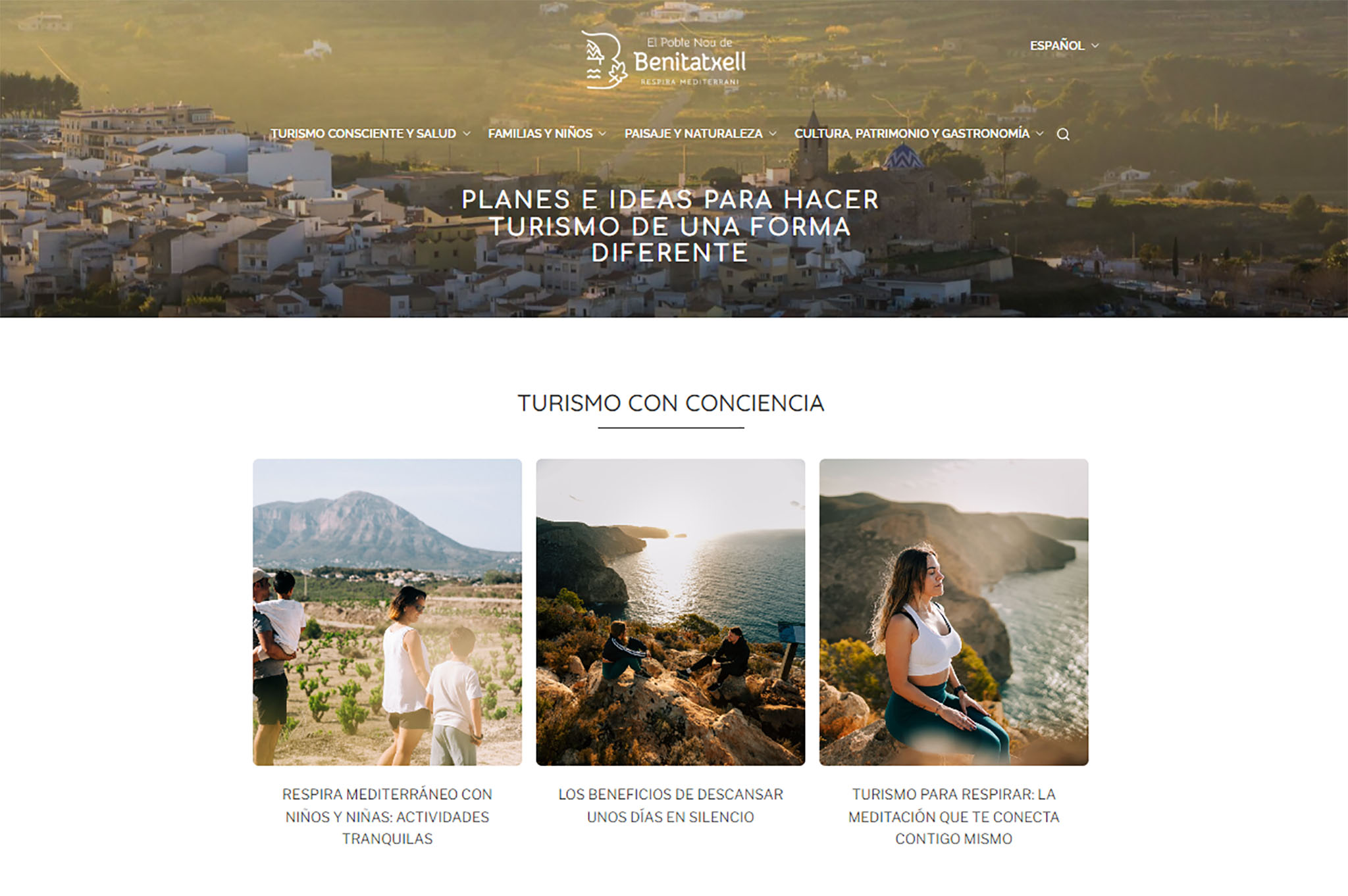 Домашняя страница блога "Respira Mediterrani"