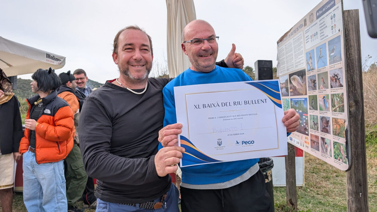 Auszeichnung für Bullentó I beim 40. Baixà del Riu Bullent de Pego 2026