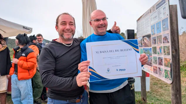 Imagen: Premio a Bullentó I en la 40 Baixà del Riu Bullent de Pego 2026