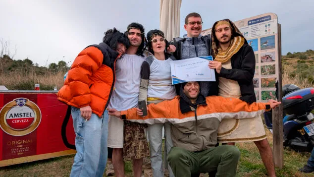 Imagen: Premio al grupo de la embarcación Matolls en la 40 Baixà del Riu Bullent de Pego 2026