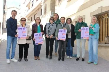 Presentación del 8M en Benitatxell