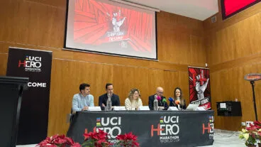 Representantes y anfitriones de la Hero Costa Blanca, primer encuentro de la UCI Hero Marathon World Cup 2026