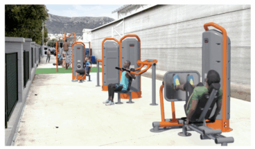 Calp freie Fitnessstudio-Simulation