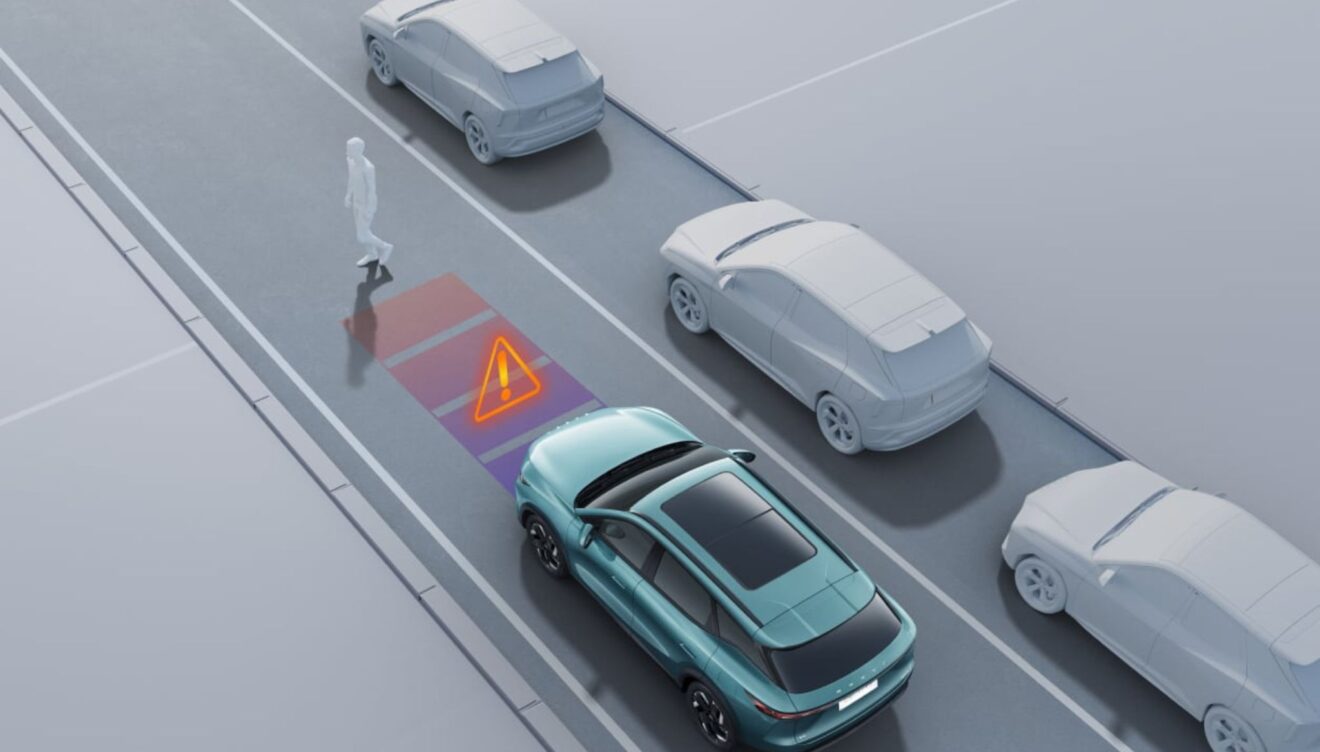 Integriertes Fußgängererkennungssystem zur Erhöhung der Fahrsicherheit