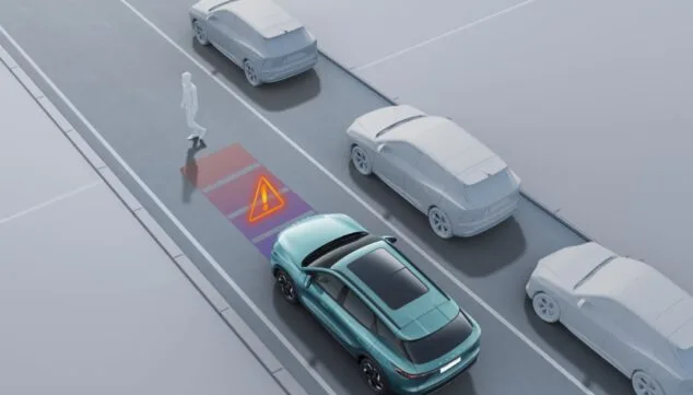 Imagen: Sistema de reconocimiento de peatones integrado para aumentar la seguridad en la conducción