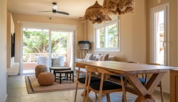 Ruhe, eingebettet in Design und Natur