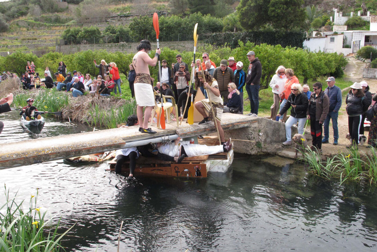 XL Baixà del Riu Bullent des Pego-Karnevals am 27.2026