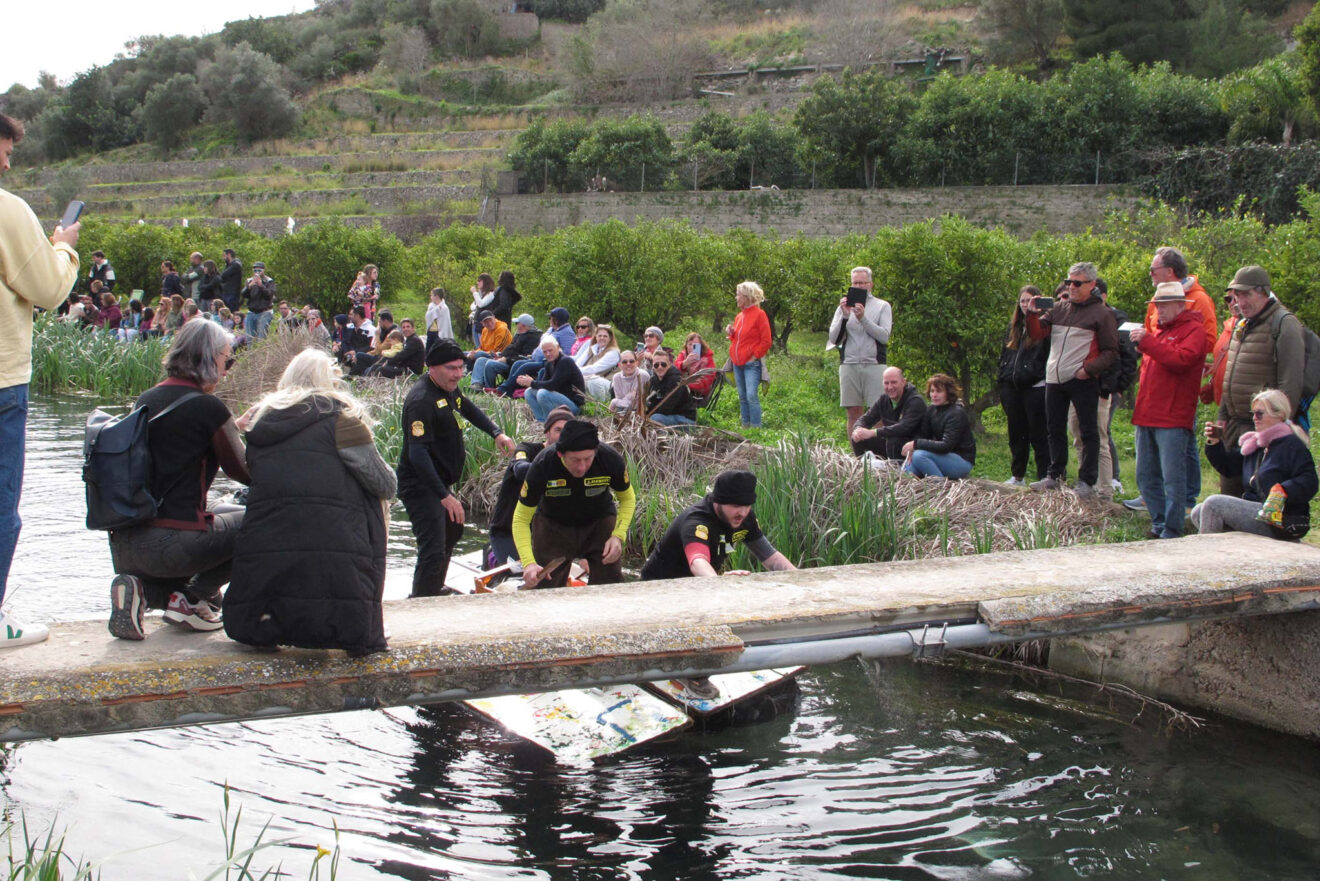 XL Baixà del Riu Bullent des Pego-Karnevals am 27.2026