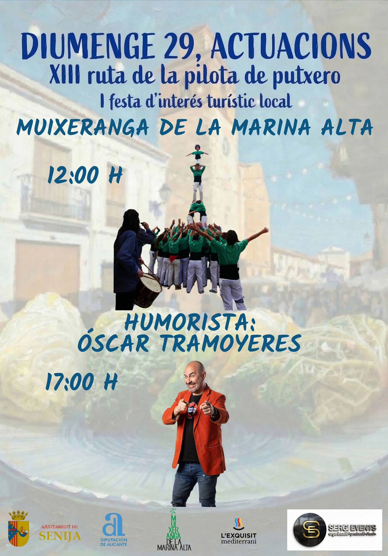 Actuaciones en la XIII Ruta de la Pilota de Putxero de Senija