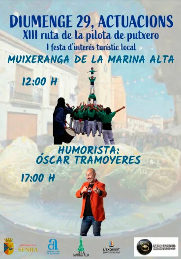 Actuaciones en la XIII Ruta de la Pilota de Putxero de Senija