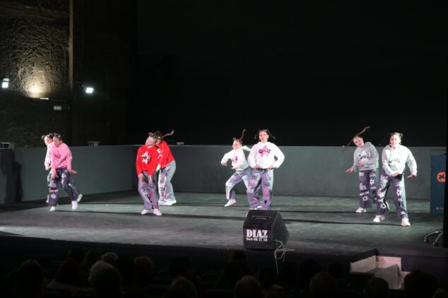 bailarinas de calp durante su participacion en el campeonato solidario dance in action 9