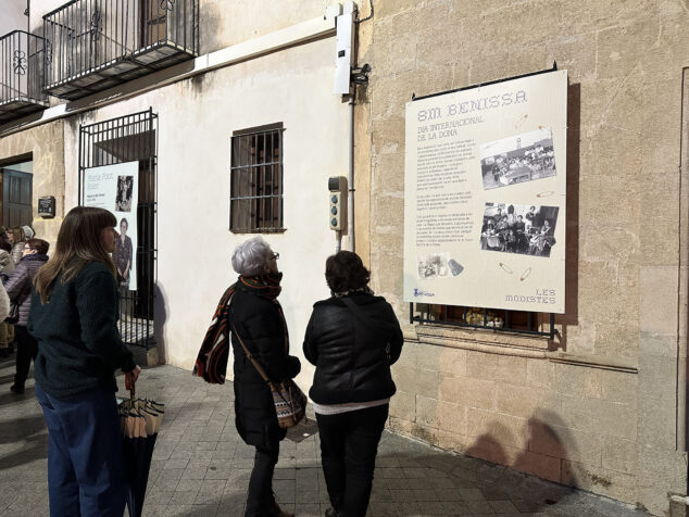 benissa inaugura por el 8m su homenaje a las modistas 19