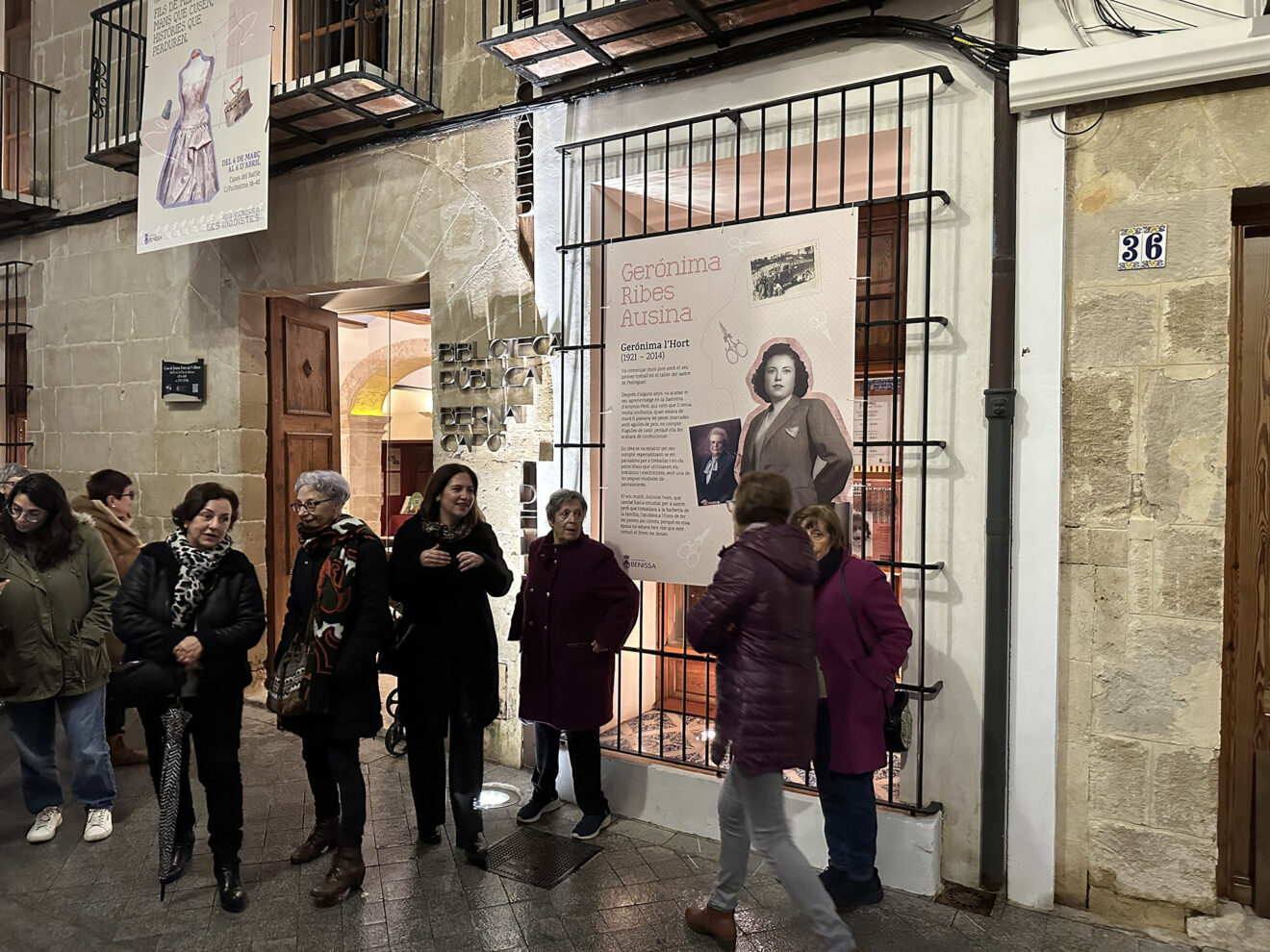 Benissa inaugura por el 8M su homenaje a las modistas 44