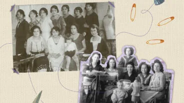 cartel del 8m en benissa en 2026 en homenaje a las modistas locales