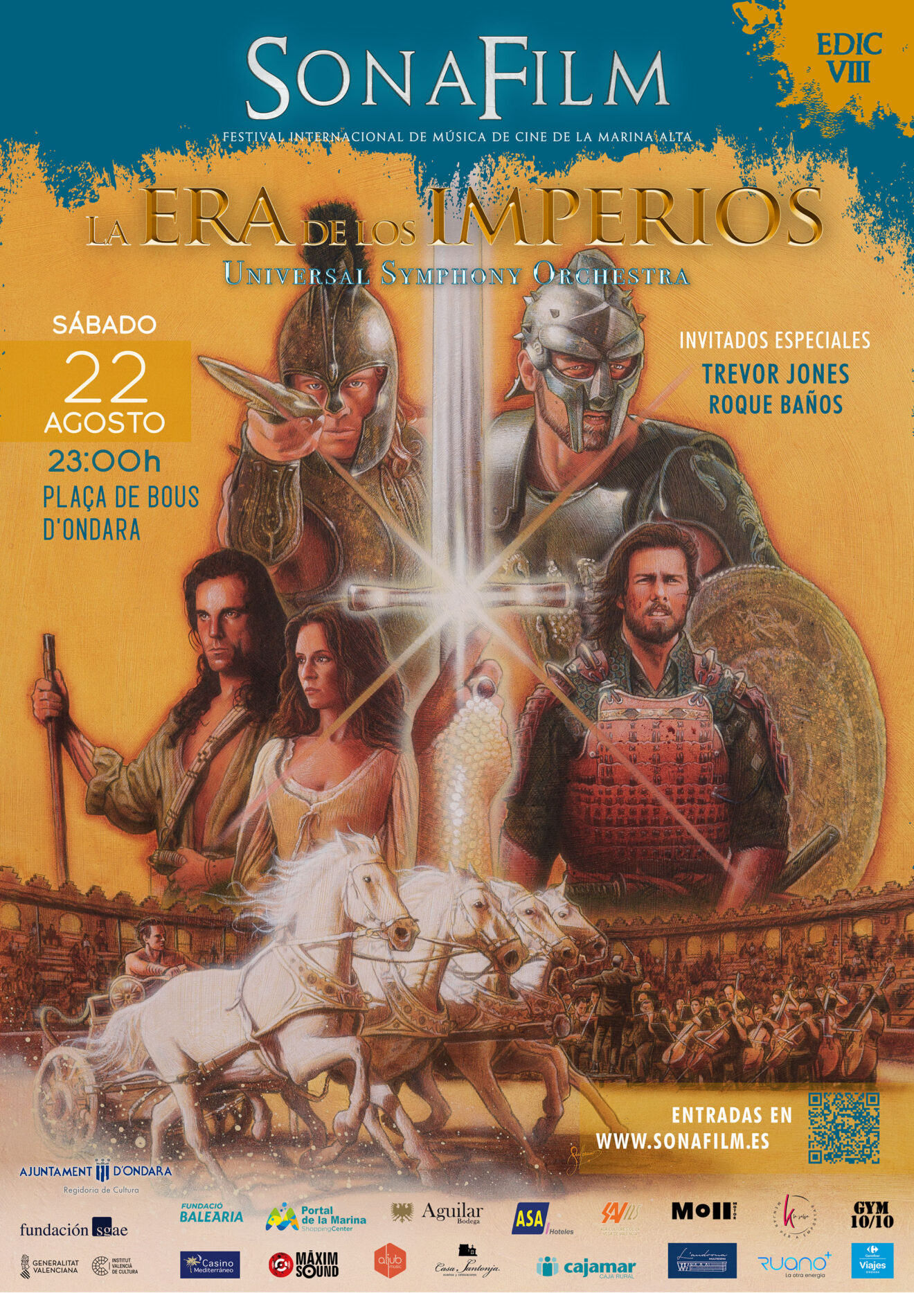 Cartel principal del Festival SONAFILM 8 este 2026