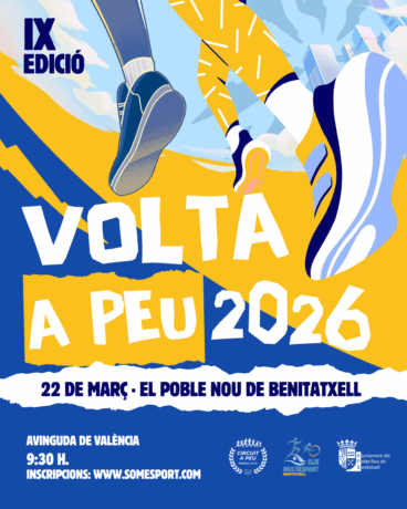 Cartel Volta a Peu Benitatxell