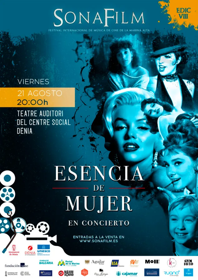El festival SONAFILM 8 apuesta este 2026 por cine épico y compositores como Trevor Jones y Roque Baños 6 Imagen: Concierto del Sonafilm 8 de 'Esencia de mujer', interpretado por la Asociación Unicornio