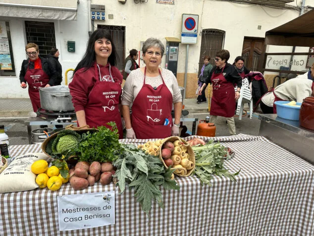 Imagen: Consuelo Santacreu y Lorena Ortolà, de Mestresses de casa de Benissa