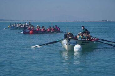 Regata de la Liga Suma en aguas de Santa Pola