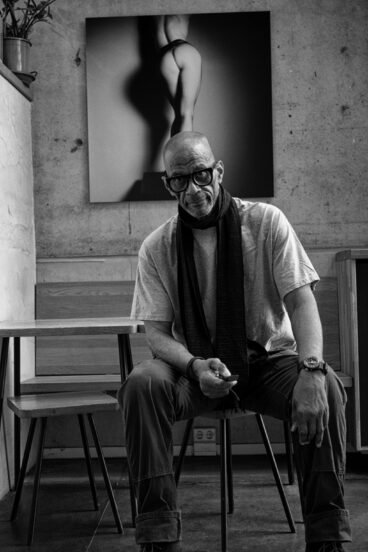 Retrato del fotógrafo Frank Jackson