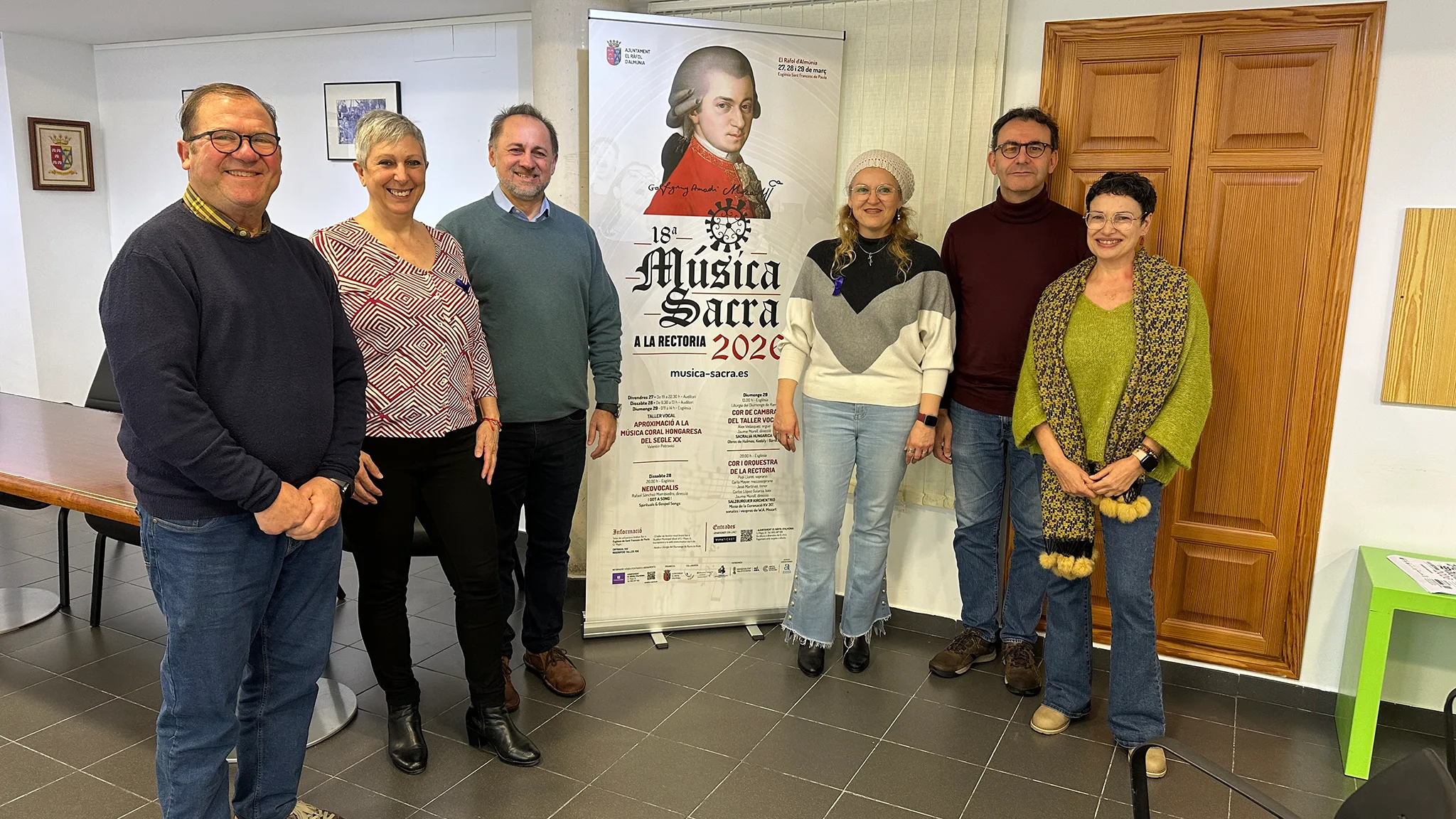 el rafol dalmunia presenta la 18 edicion del festival musica sacra a la rectoria