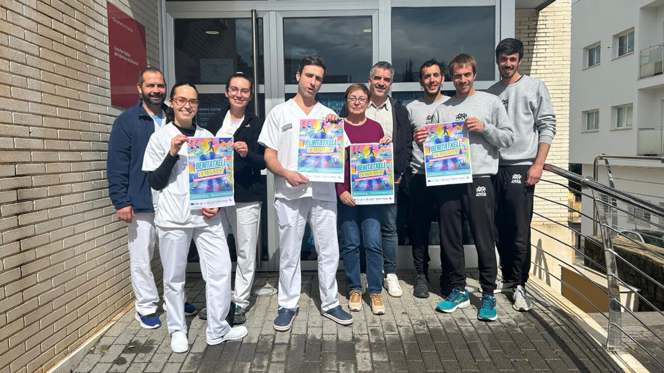 Encargados del programa 'En Moviment' en Benitatxell