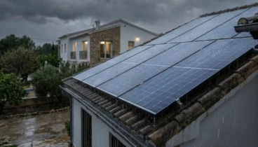 esto ocurre con mi instalacion solar si llueve durante una semana entera