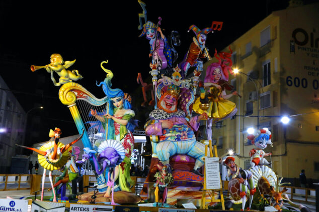 Imagen: Falla Diana de Dénia 2026