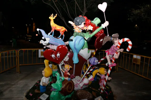 Imagen: Falla infantil Camp Roig de Dénia 2026