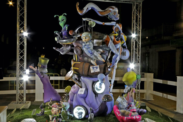 Imagen: Falla infantil Campaments de Dénia 2026