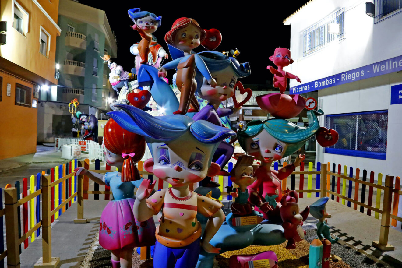 Falla infantil Darrere del Castell de Dénia 2026