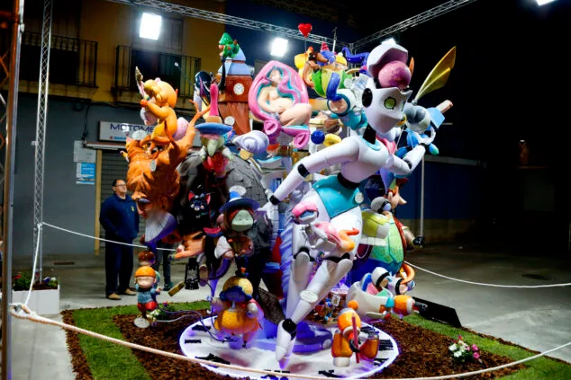 Imagen: Falla infantil de Baix la Mar de Dénia 2026
