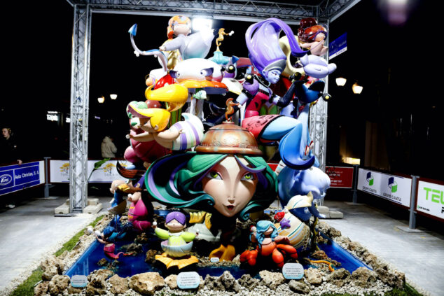 Imagen: Falla infantil Port Rotes de Dénia 2026