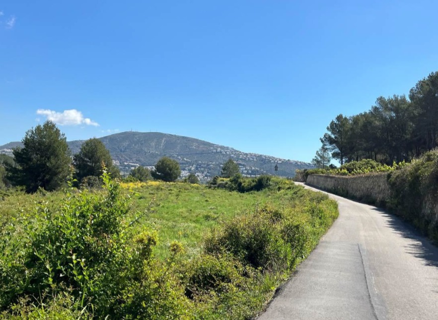 habilitaran un carril bici que una los nucleos urbanos de teulada moraira