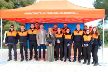 homenaje a proteccion civil de benitatxell
