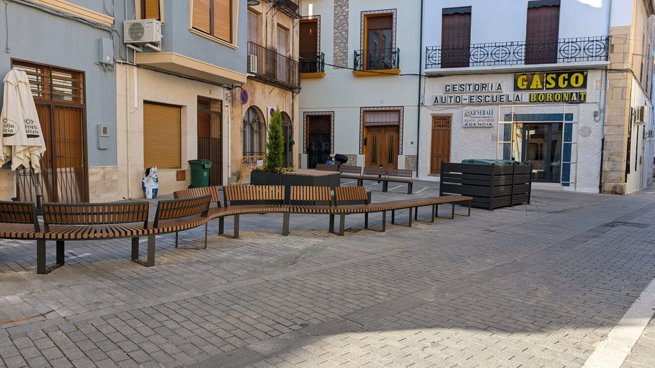 La nueva Plaza Mayorazgo Cendra de Pego