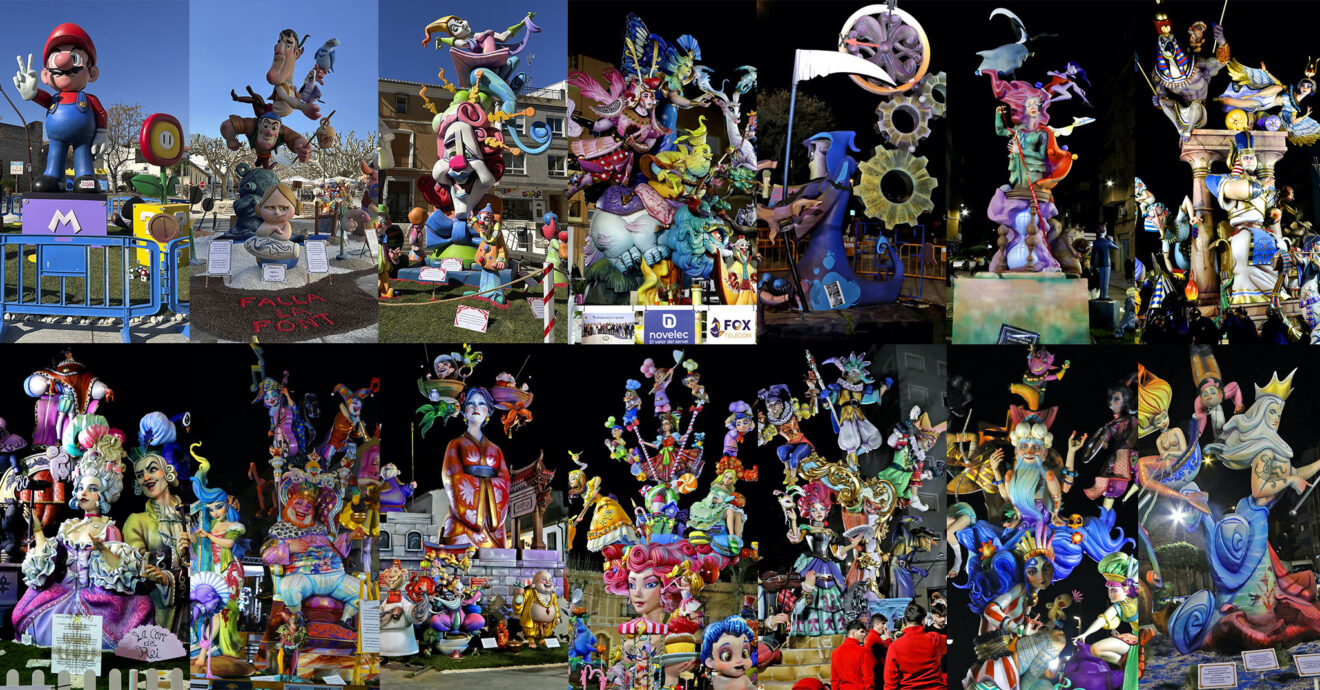 Las fallas de la Marina Alta este 2026