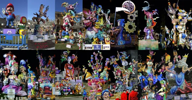 Imagen: Las fallas de la Marina Alta este 2026