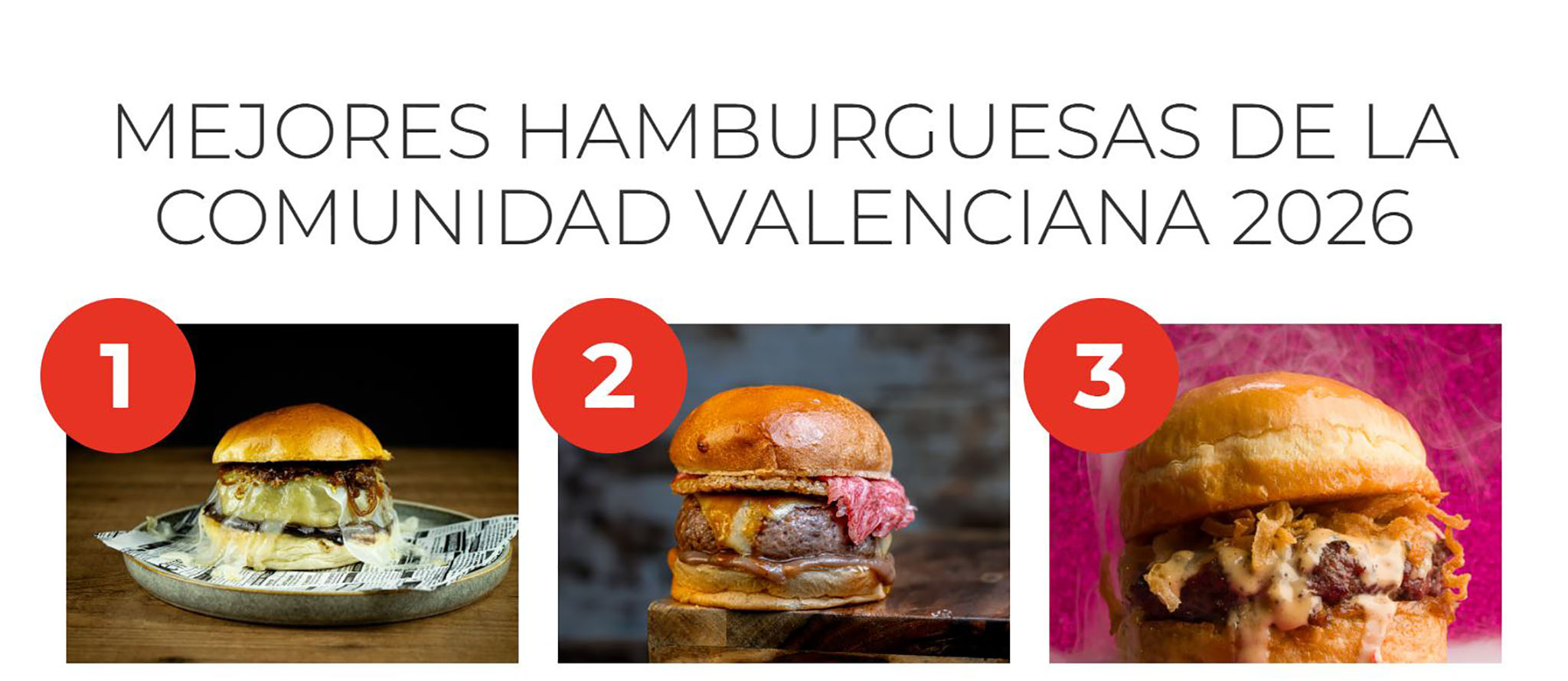 las mejores hamburguesas de la comunitat valenciana en 2026