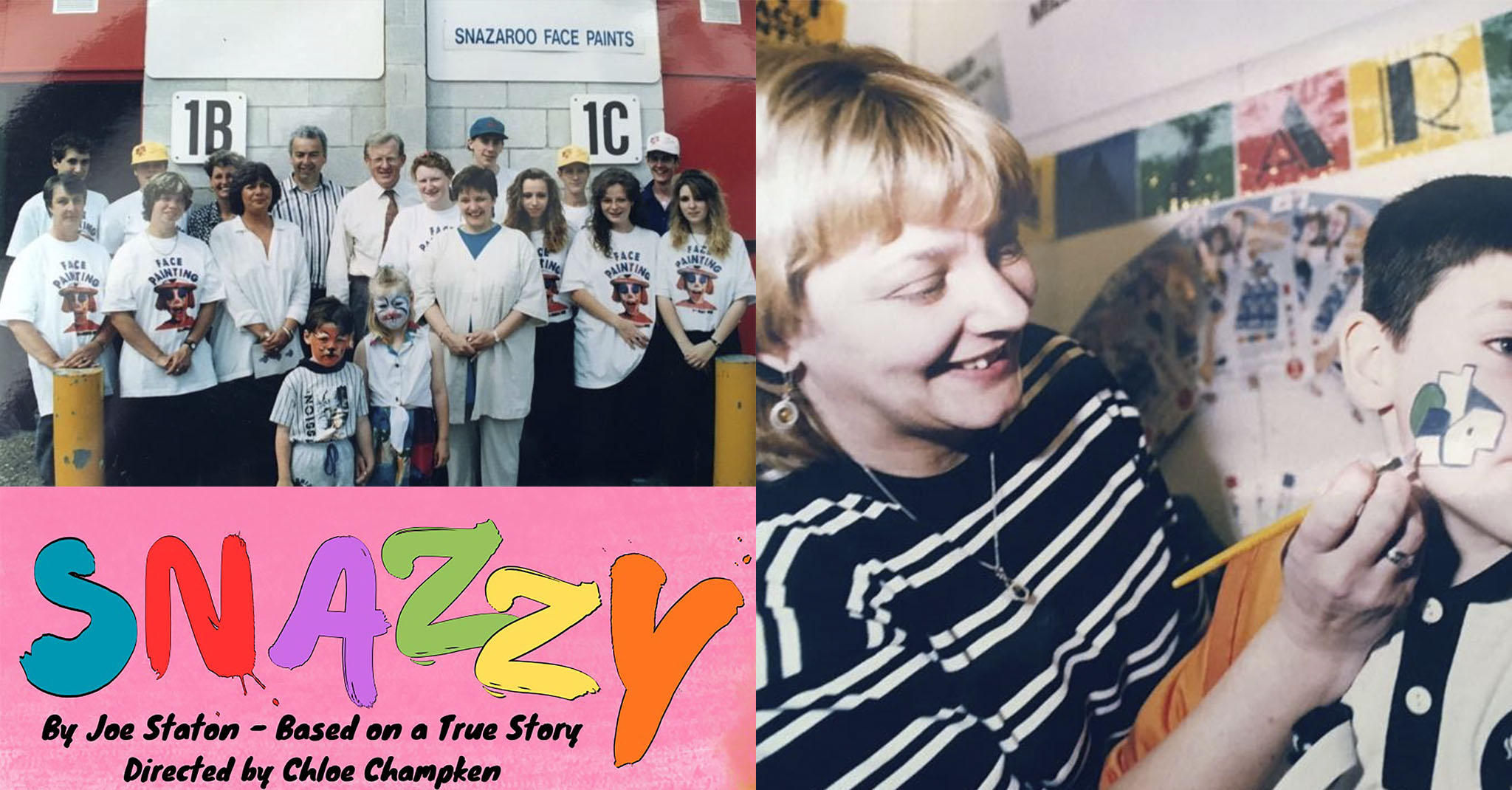 lauren staton una vecina de xalo que ha inspirado snazzy una obra de teatro sobre una famosa marca de pintura facial