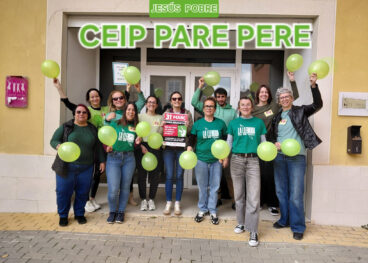 Movilización educativa en el CEIP Pare Pere de Jesús Pobre el 24 marzo 2026