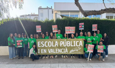 Movilización educativa en el CEIP Port de Xàbia el 24 marzo 2026