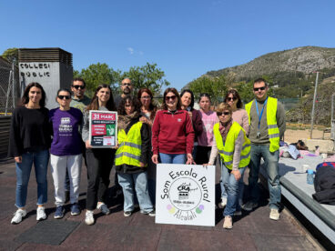 Movilización educativa en el CRA Terra de Riuraus de Alcalalí el 24 marzo 2026