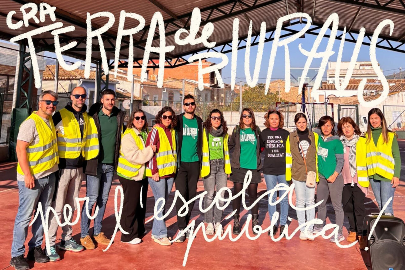 Movilización educativa en el CRA Terra de Riuraus de Llíber el 24 marzo 2026