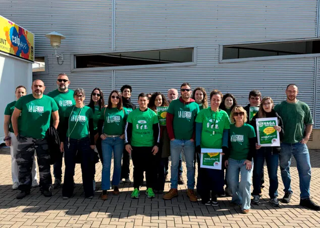 Imagen: Movilización educativa en el IES Ifach de Calp