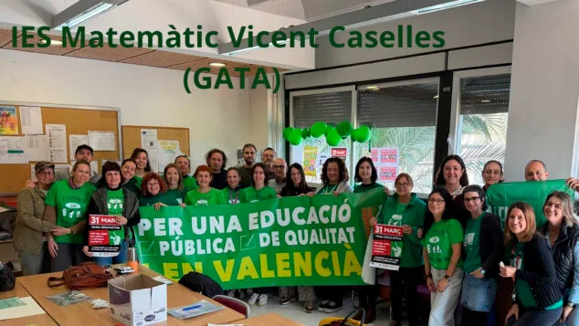 movilizacion educativa en el ies matematic vicent caselles de gata de gorgos el 24 marzo 2026