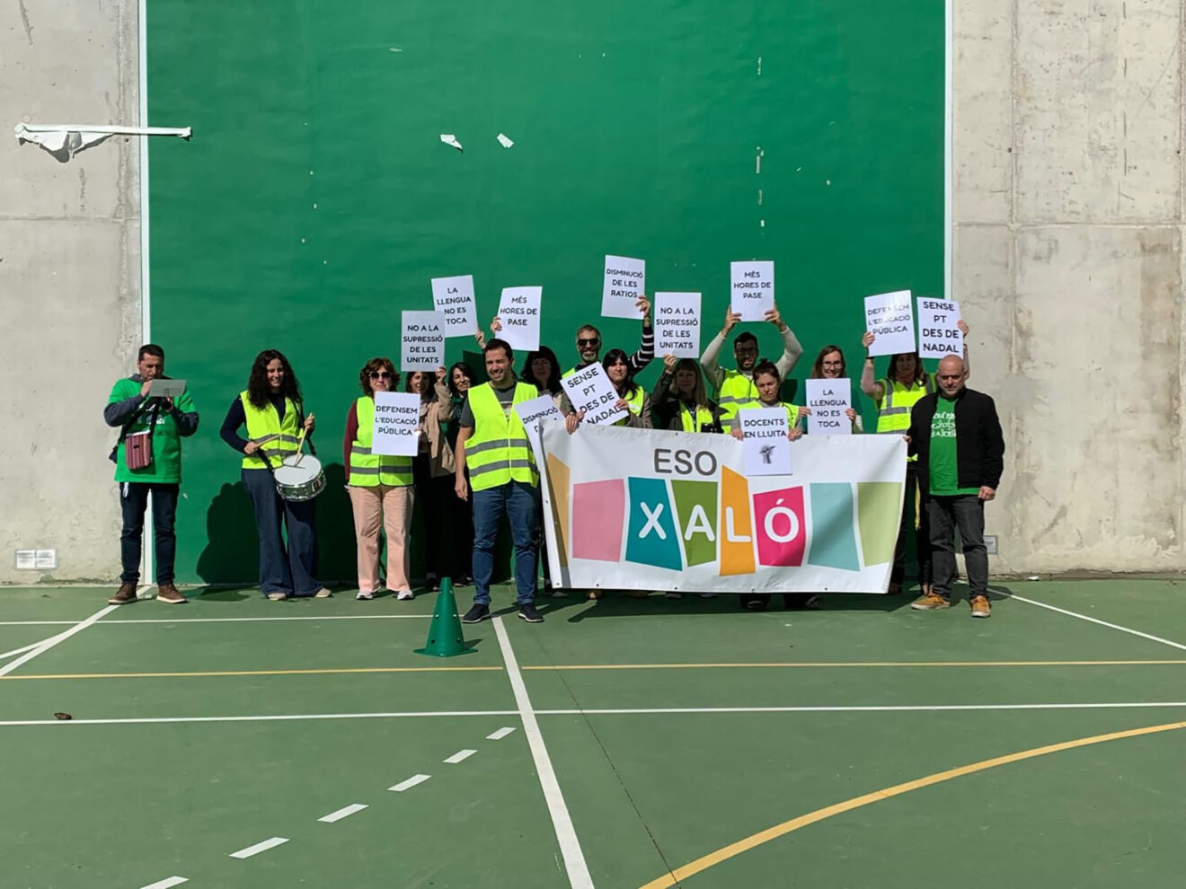 Movilización educativa en el IES Xaló el 24 marzo 2026
